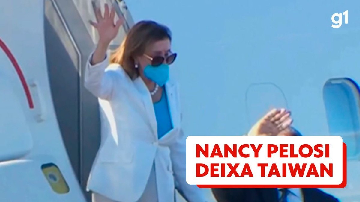 Nancy Pelosi deixa Taiwan após visita que acirrou tensões com China | Mundo