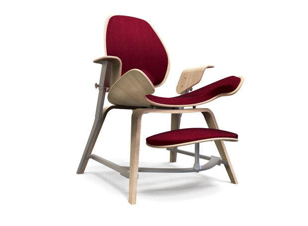 Cadeira Colo, finalista do 4º Prêmio de Design Instituto Tomie Ohtake Leroy (Foto: Ana Cecilia Menescal / Divulgação)