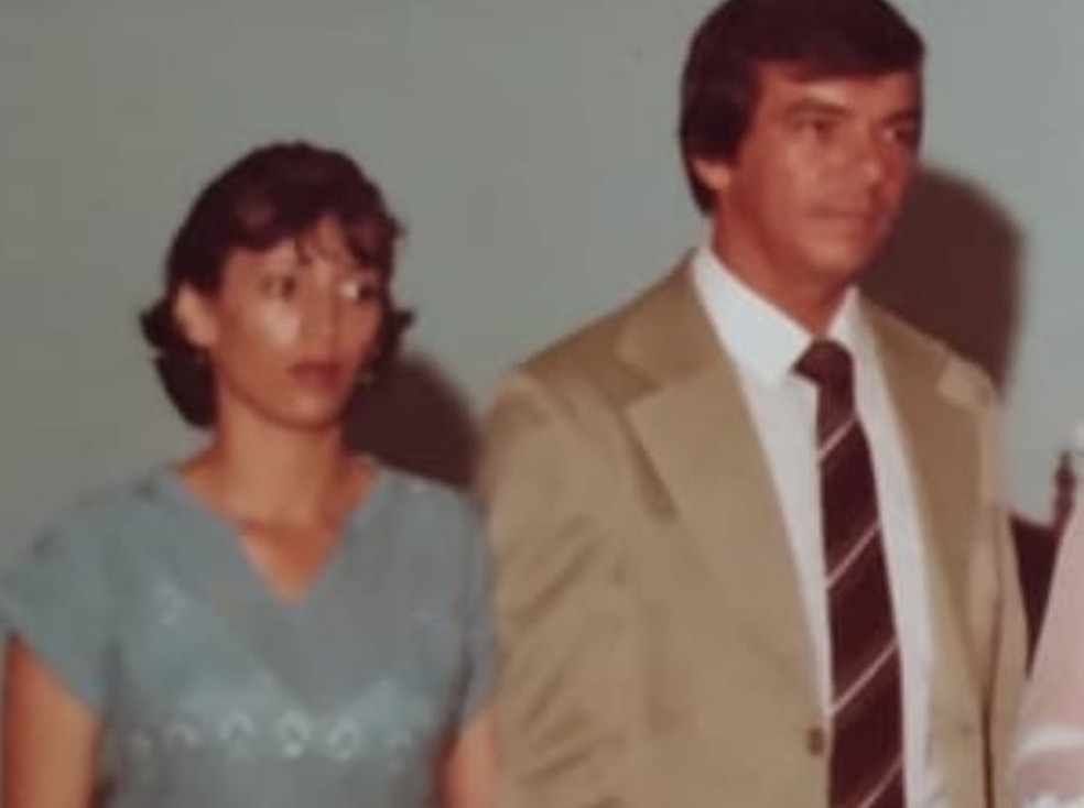 Rafael Pereira de Souza e Maria Engracia Batista de Souza se casaram pela primeira vez em 1978, mas se separaram 30 anos depois — Foto: Arquivo pessoal