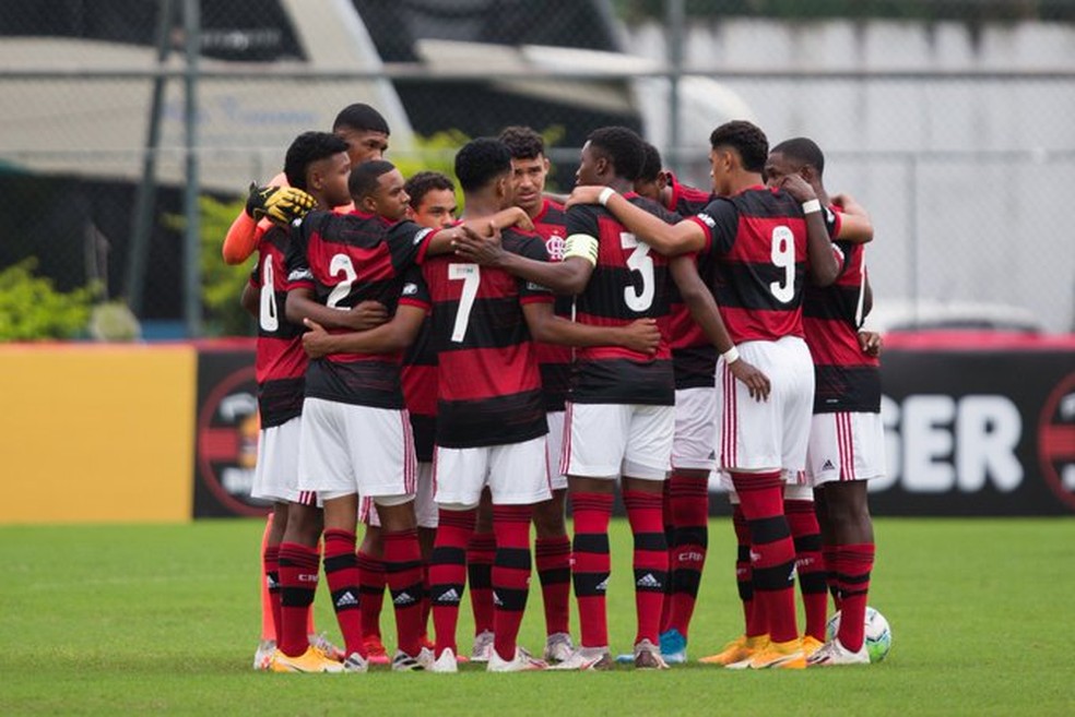 Flamengo sub-17 — Foto: Gilvan de Souza / Flamengo