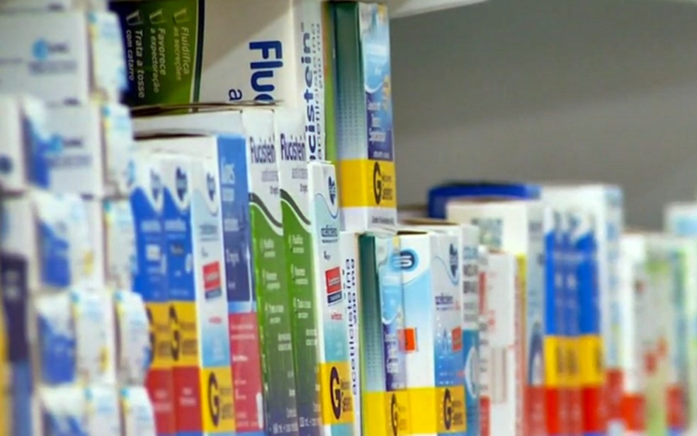 Falta de medicamentos já é registrada em cidades como Varginha e Poços de Caldas — Foto: Reprodução EPTV
