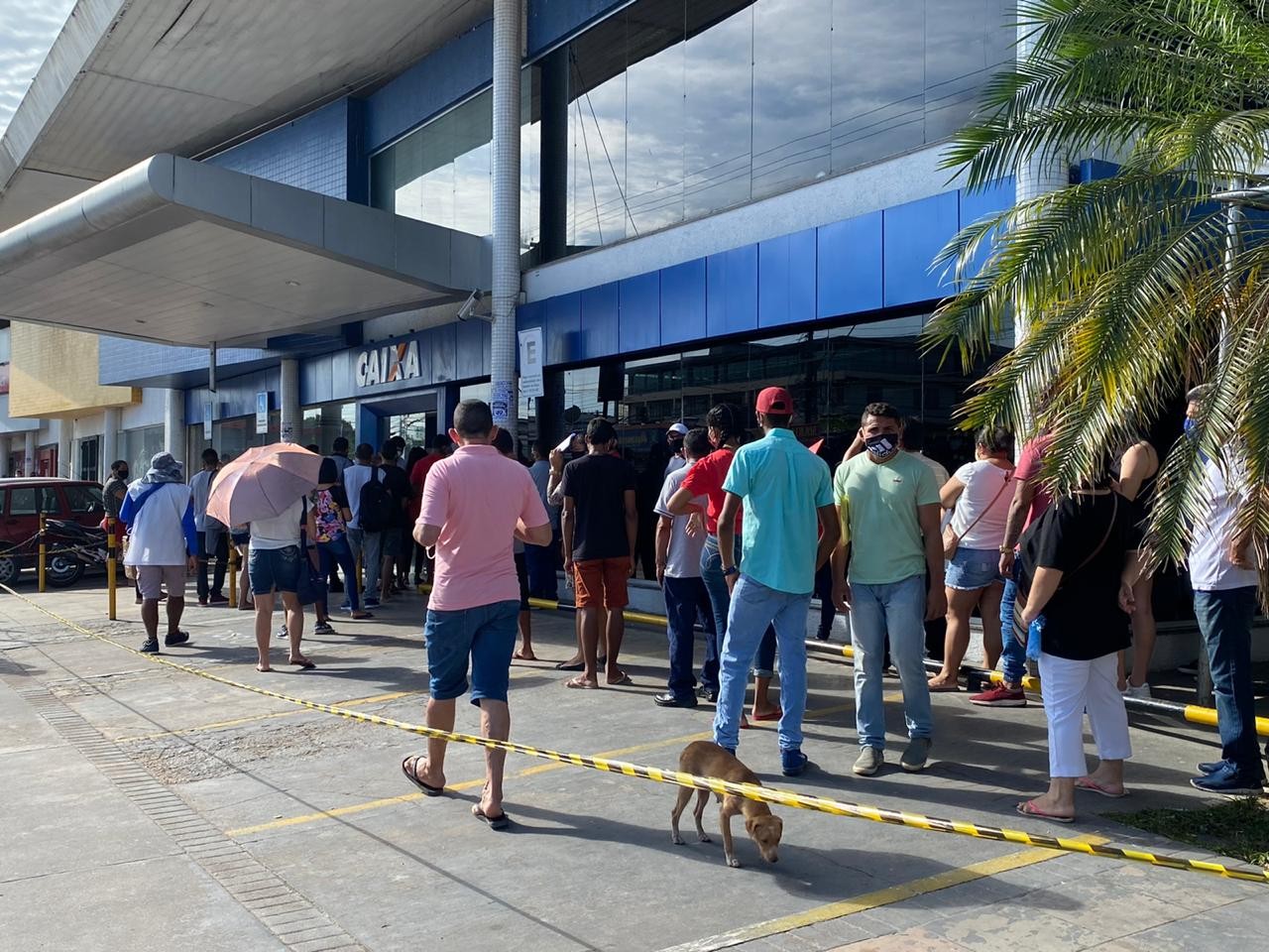 Após semanas com filas aglomeradas, agências da Caixa em Manaus registram fluxo menor de pessoas thumbnail