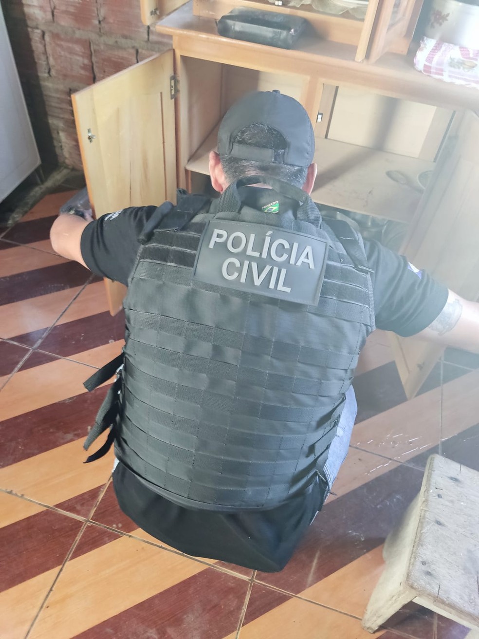 Polícia realizou buscas e apreensões em investigação de sequestro e homicídio — Foto: Polícia Civil/Divulgação