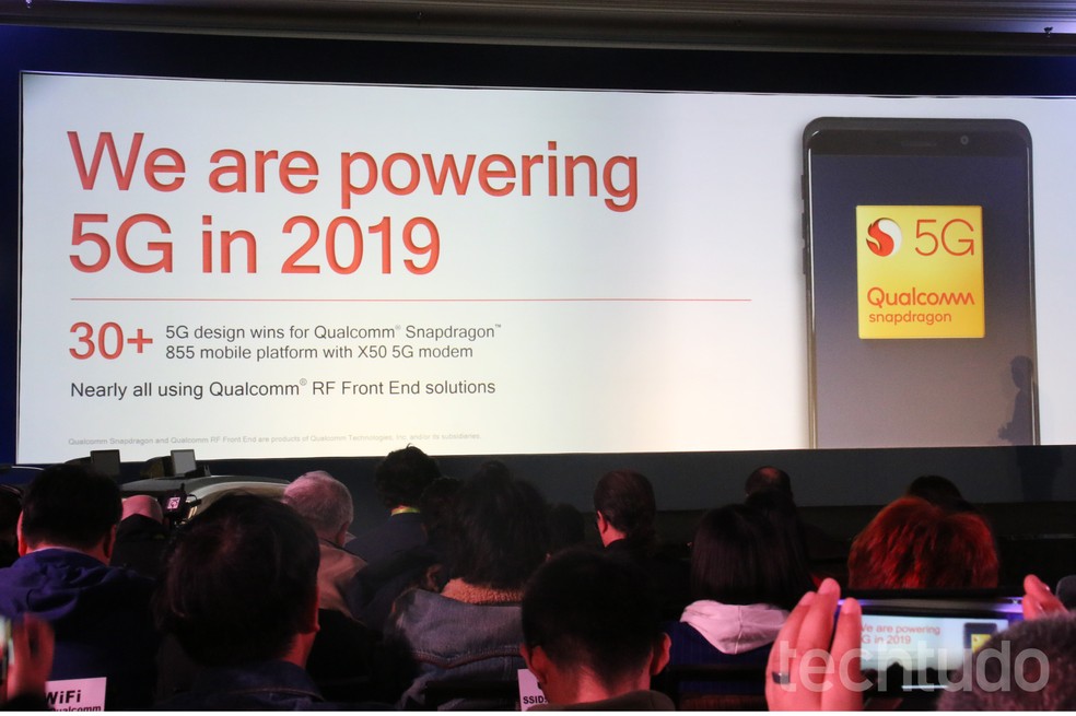 A fabricante anunciou que mais de 30 celulares estão prontos para conexão 4G em 2019 — Foto: Luciana Maline/ Techtudo