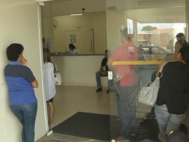 Unidades de Saúde estão lotadas em Marília (Foto: Reprodução / TV TEM)