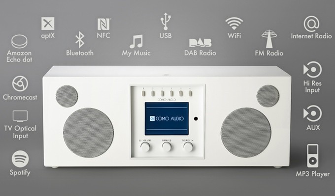 Caixa de som smart reproduz áudio de plataformas variadas (Foto: Divulgação/Kickstarter)