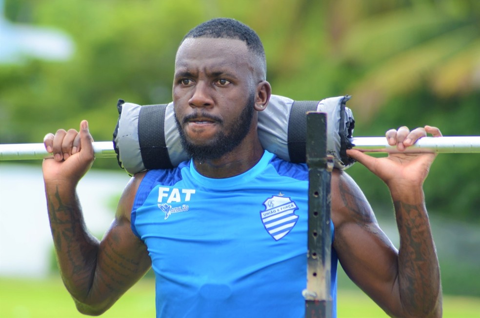 Allano é o artilheiro do CSA em 2020 — Foto: Mac Cavalcante/GloboEsporte.com