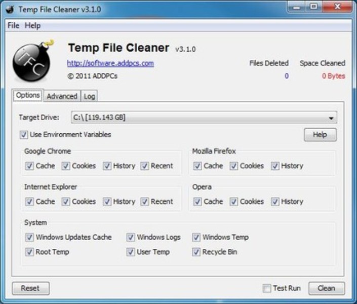 temp file cleaner