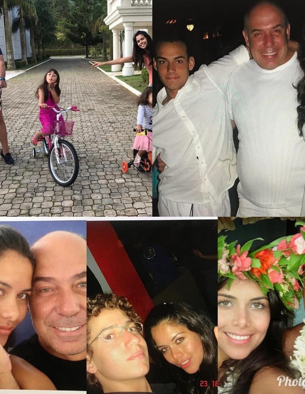 Daniela Albuquerque celebra 14 anos que conheceu o marido, Amilcare Dallevo com fotos em família (Foto: Reprodução Instagram)