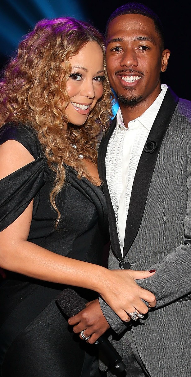 Mariah Carey e Nick Cannon em novembro de 2012. (Foto: Getty Images)
