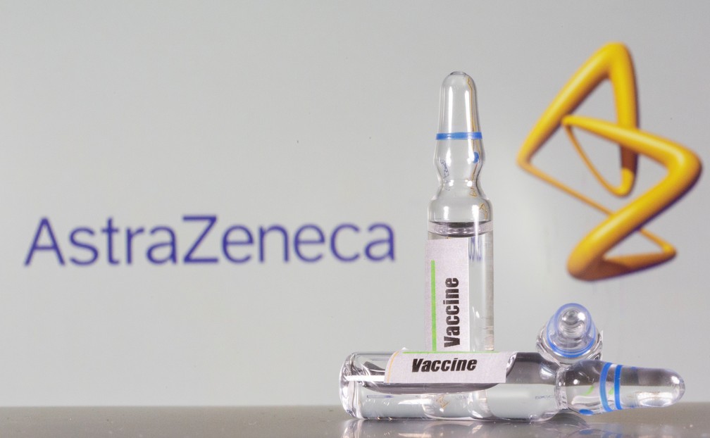 Vacina britânica + Astrazeneca — Foto: REUTERS/Dado Ruvic