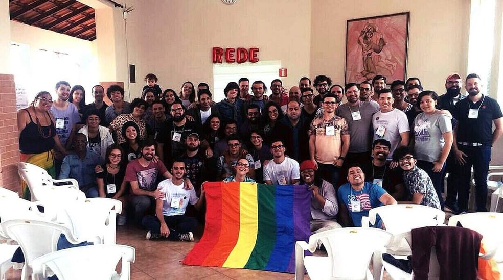 Segundo Encontro Nacional de Grupos Católicos LGBT, em São Paulo — Foto: Divulgação 