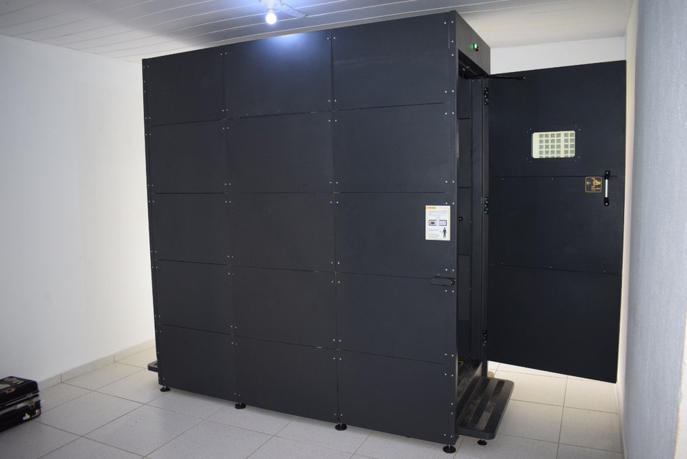 Visitantes da Penitenciária de Alcaçuz precisarão passar por scanner corporal — Foto: Divulgação