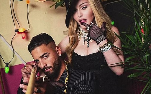 Madonna e Maluma roubam a cena em ensaio juntos