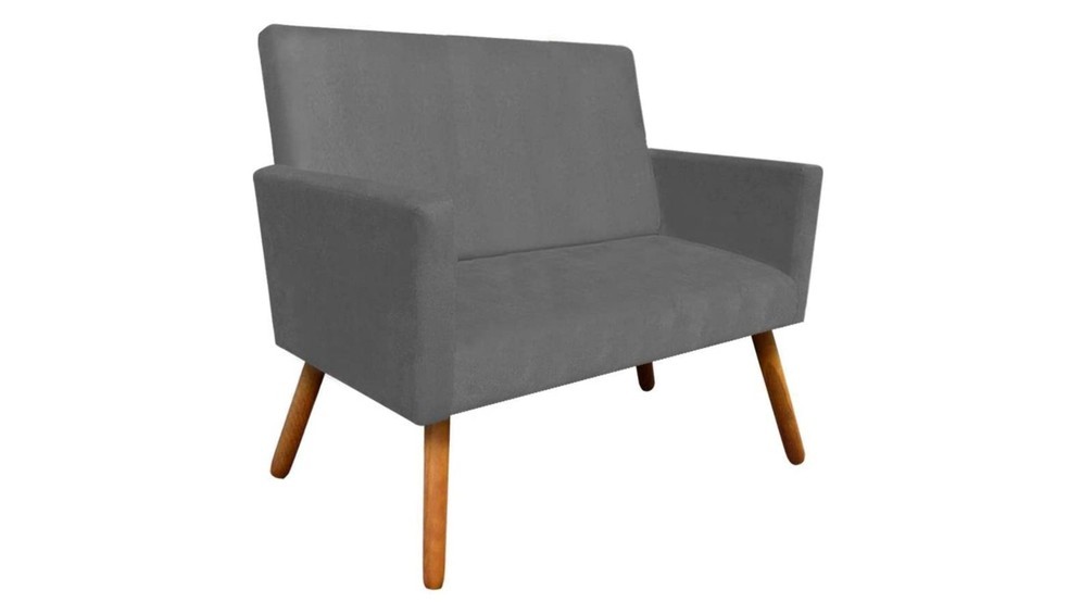 O sofá Nina está disponível em cores neutras para combinar com a decoração de diversos ambientes (Foto: Reprodução / Amazon)