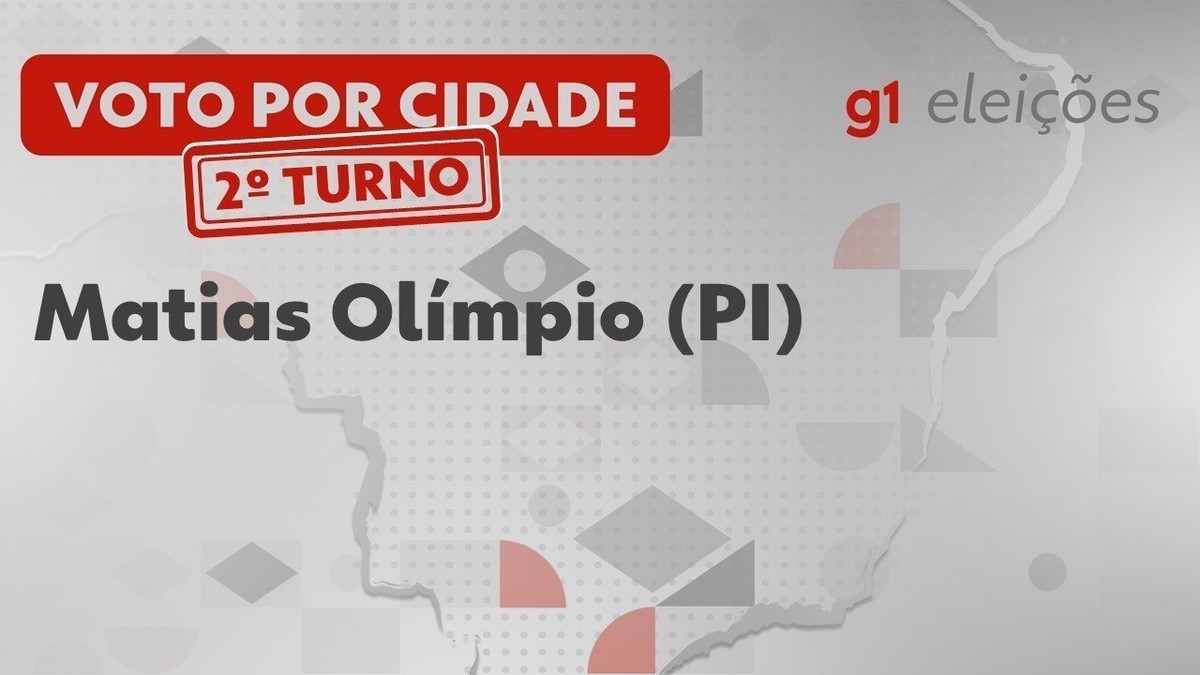 Eleições Em Matias Olímpio Pi Veja Como Foi A Votação No 2º Turno Piauí G1 