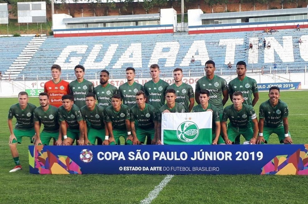 Juventude foi o segundo colocado do Grupo 28 da Copa São Paulo de Futebol Júnior 2019 — Foto: Divulgação/EC Juventude