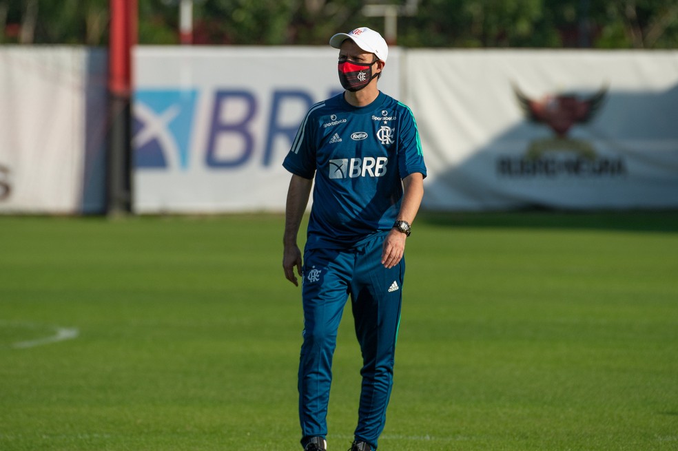 Mauricio Souza Flamengo — Foto: Alexandre Vidal / Flamengo