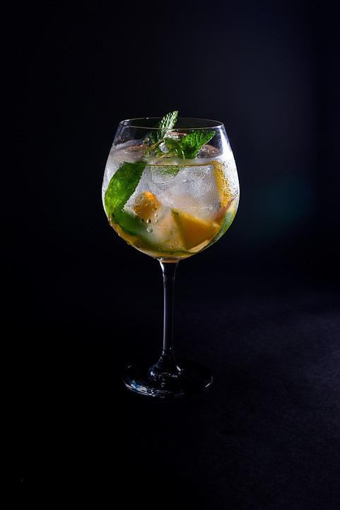 O consumo do gin tônica deve ocorrer em até 30 minutos para que a diluição do gelo não atrapalhe o sabor do drinque (Foto: Pixabay / U_1q55f84l / Creative Commons)