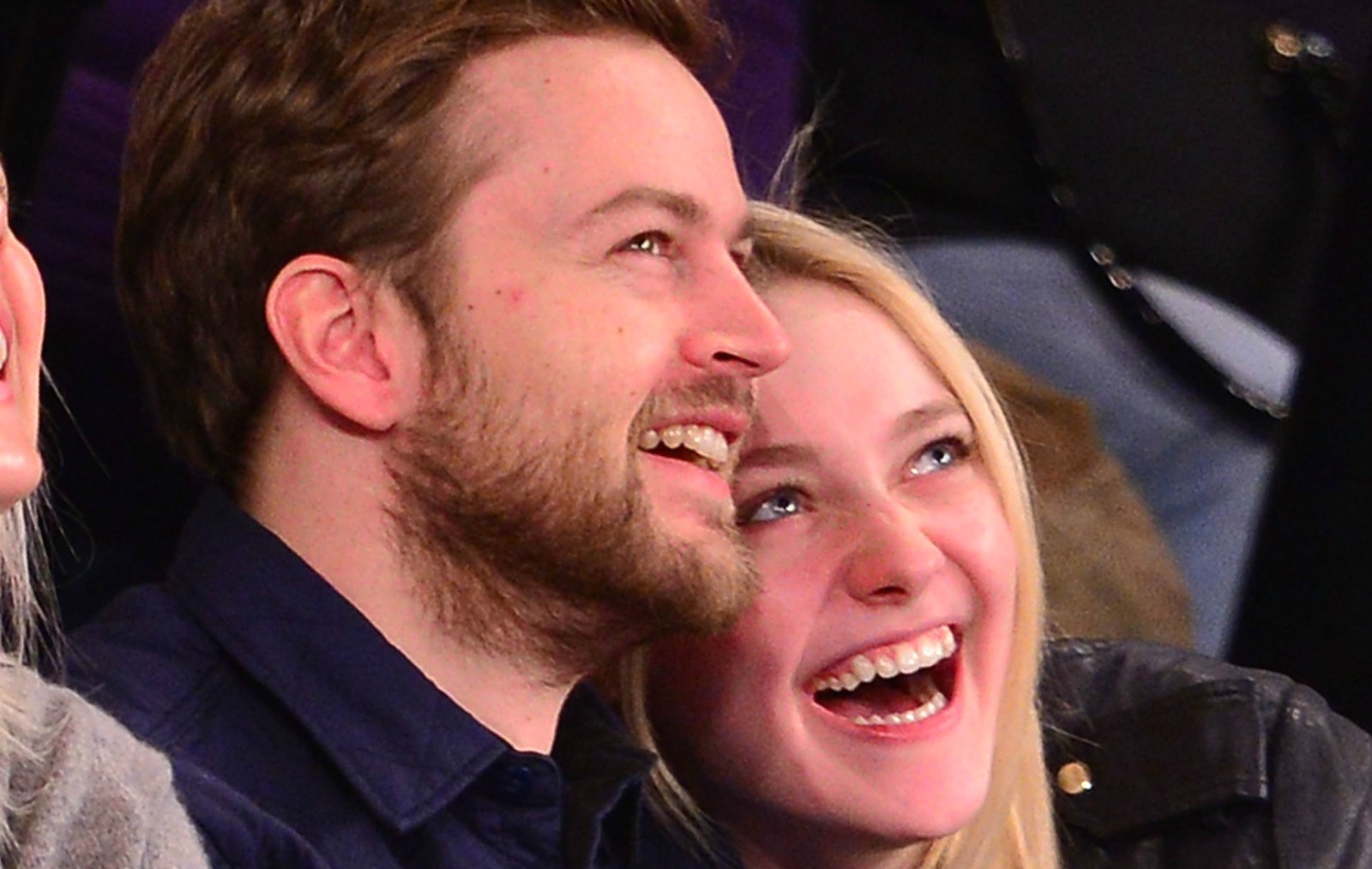 Dakota e Jamie, superfelizes. (Foto: Getty Images)