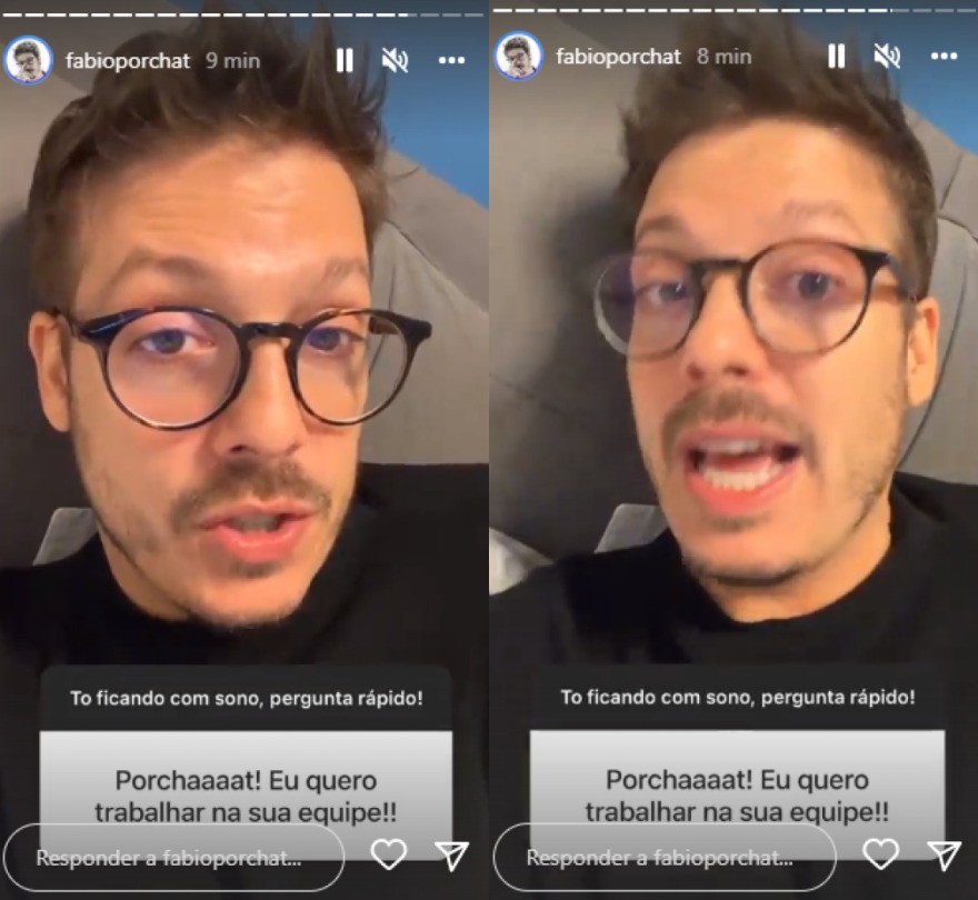 Fábio Porchat falou como é trabalhar em sua equipe (Foto: Reprodução/Instagram)