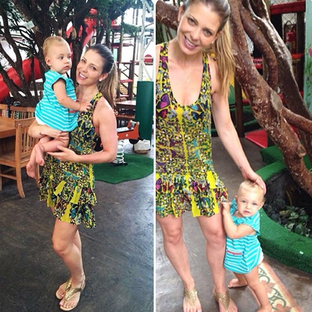 Sheila Mello com a filha Brenda (Foto: Reprodução / Instagram)