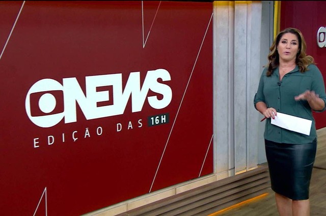 'Jornal das 16h' da GloboNews (Foto: Reprodução)