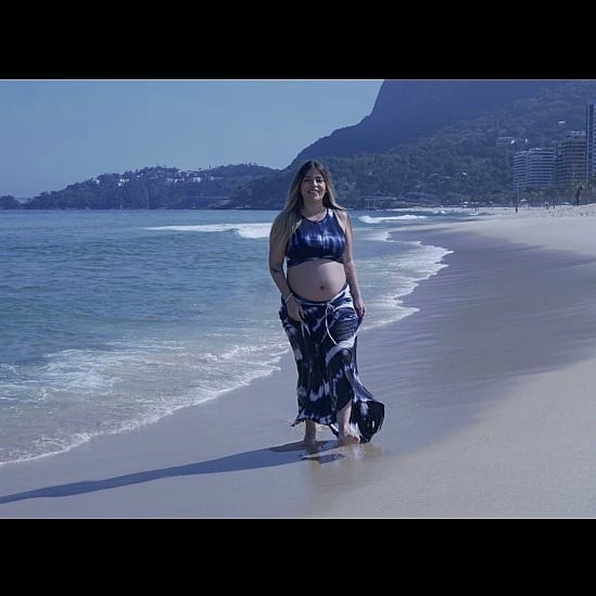 Raque Pacheco, a Bruna Surfistinha, que está grávida de gêmeas (Foto: Reprodução/Instagram)