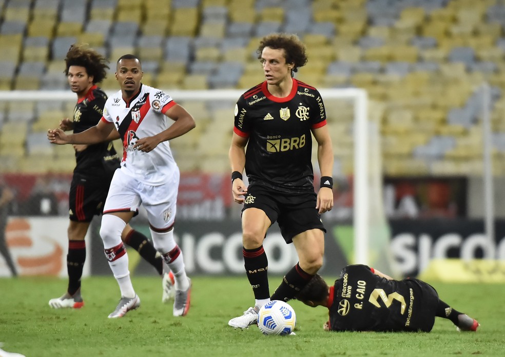 David Luiz Flamengo — Foto: André Durão