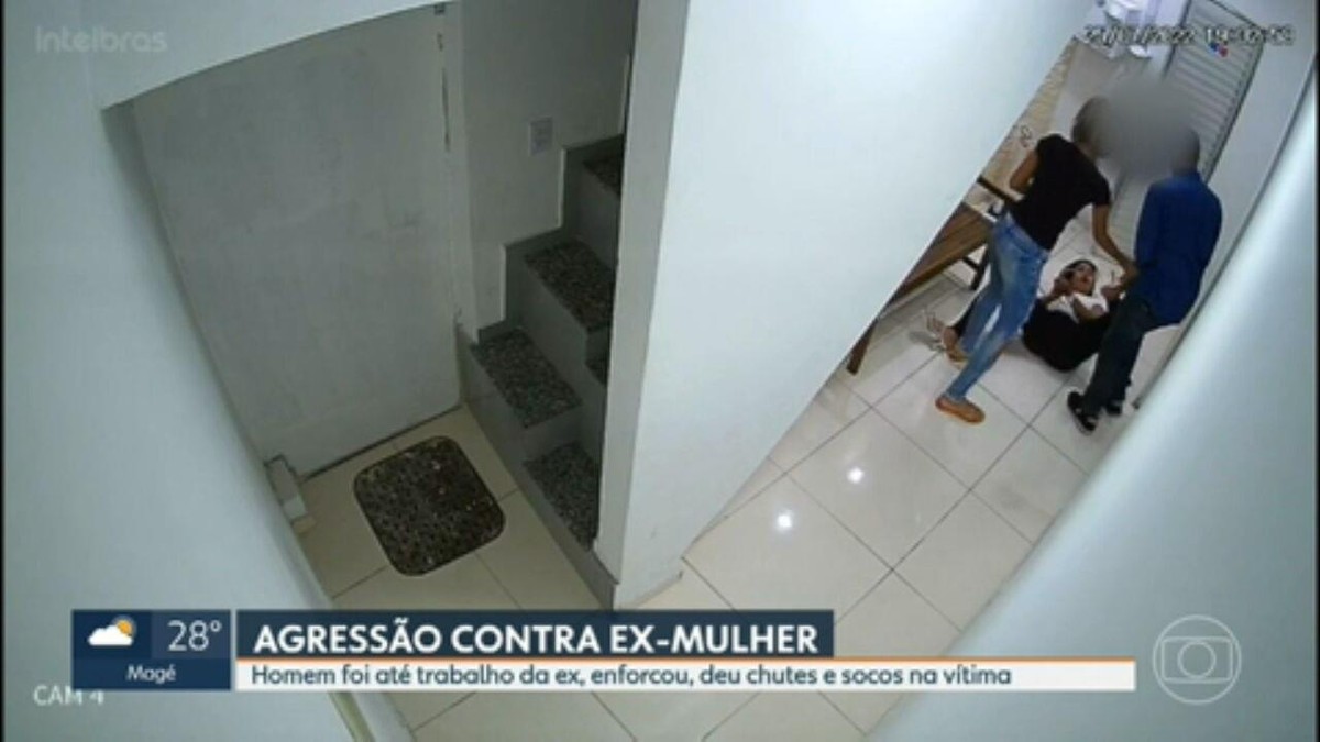 Vídeo flagra dona de clínica de estética sendo agredida pelo ex ...