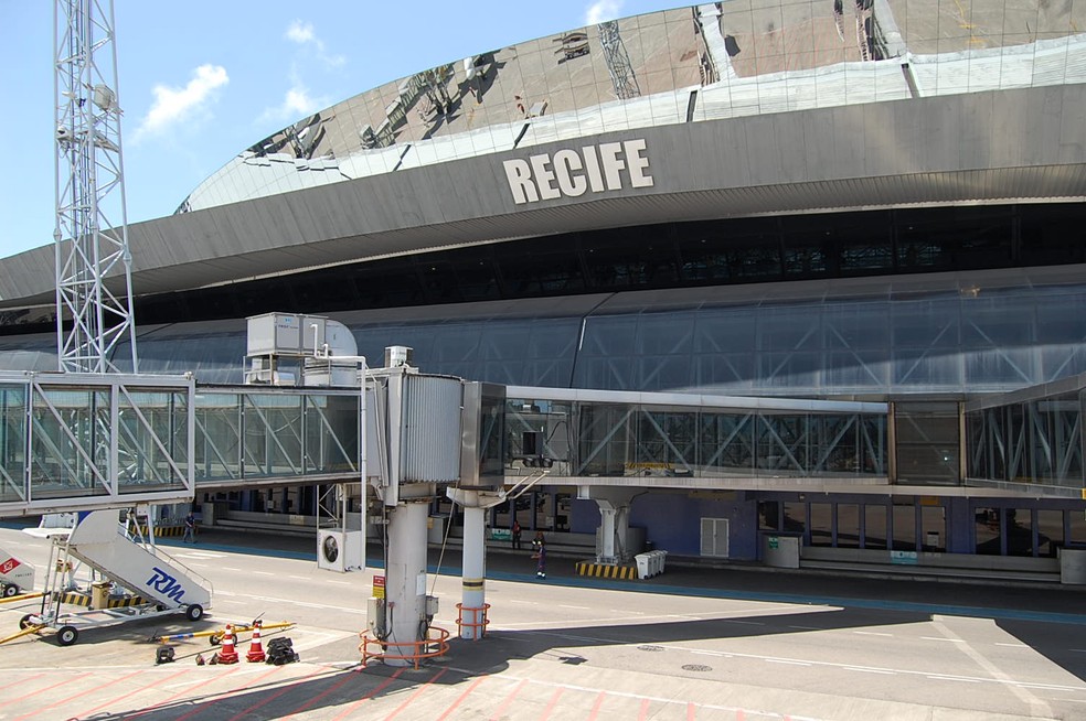 Aeroporto Internacional do Recife fica na Zona Sul da capital (Foto: Arquivo/G1)