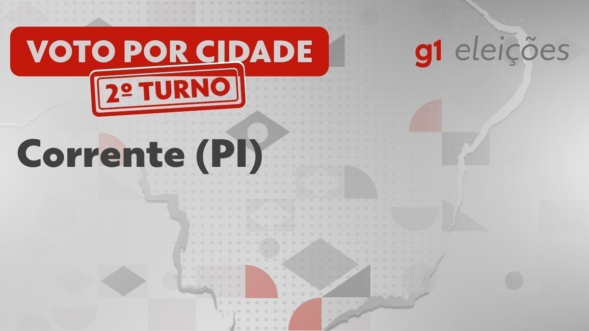 Eleições Em Corrente Pi Veja Como Foi A Votação No 2º Turno Piauí G1 