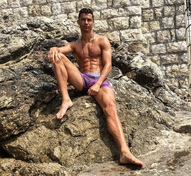 Cristiano Ronaldo na Croácia (Foto: Reprodução / Instagram)