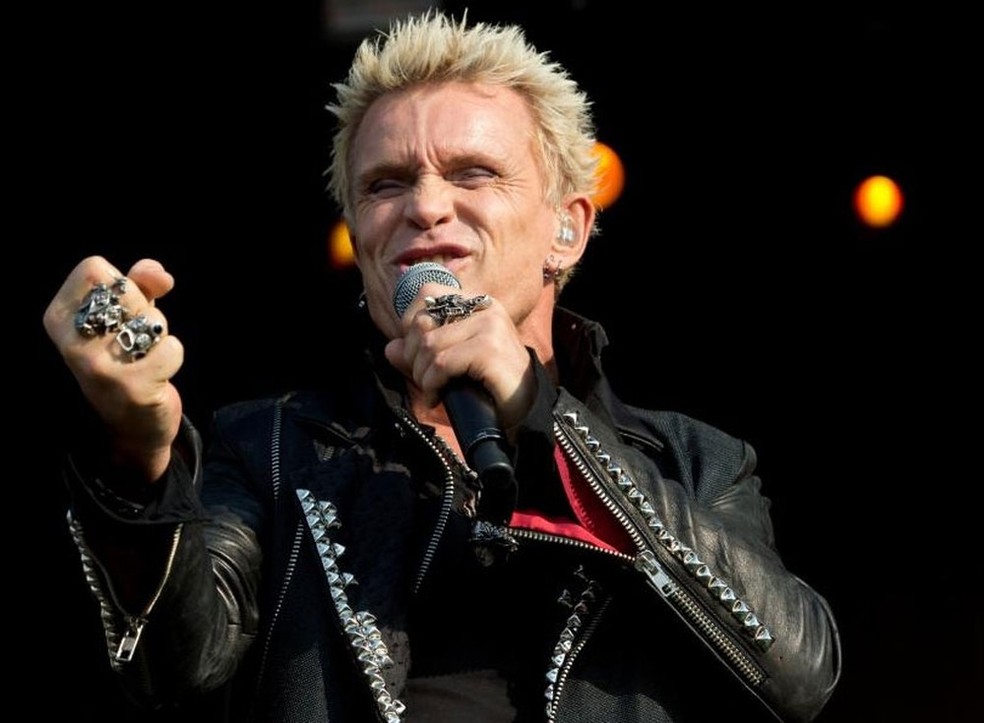  Billy Idol — Foto: Divulgação 