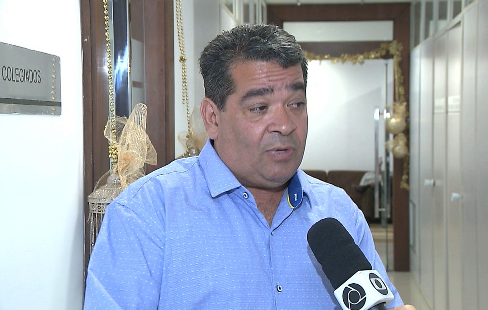 Amadeu Rodrigues, presidente da Federação Paraibana de Futebol (Foto: Reprodução / TV Cabo Branco)