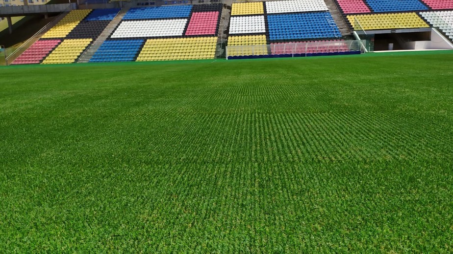 Plantio Do Novo Gramado Hibrido Do Kleber Andrade Deve Ficar Pronto Neste Sabado Futebol Ge