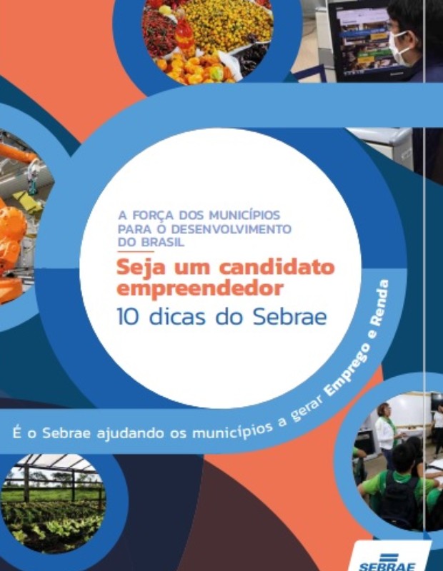 Guia lançado pelo Sebrae tem dicas para candidatos apoiarem o empreendedorismo (Foto: Divulgação/Sebrae)
