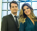 Marcelo Serrado e Mariana Santos | TV Globo
