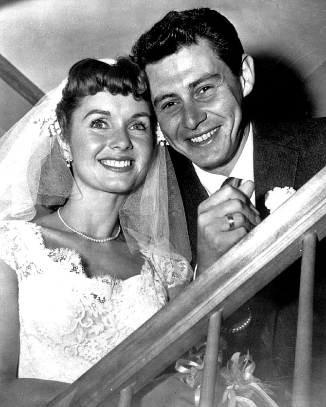 Debbie Reynolds e Eddie Fisher, pais de Carrie Fisher (Foto: Wikimedia)