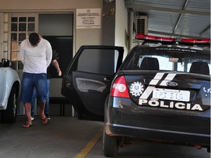 Evandro foi preso neste sábado (10) em Frederico Westphalen (Foto: Fábio Pelinson/Jornal O Alto Uruguai)