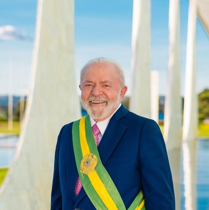 A foto oficial do Lula 3 — Foto: Ricardo Stuckert