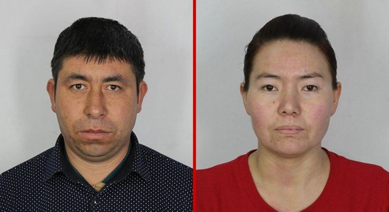 Tursun Memetimin e sua esposa, Ashigul Turghun, foram enviados a um centro de detenç!ao, acusados de 'ouvir à gravação de uma palestra ilegal' (Foto: BBC News)