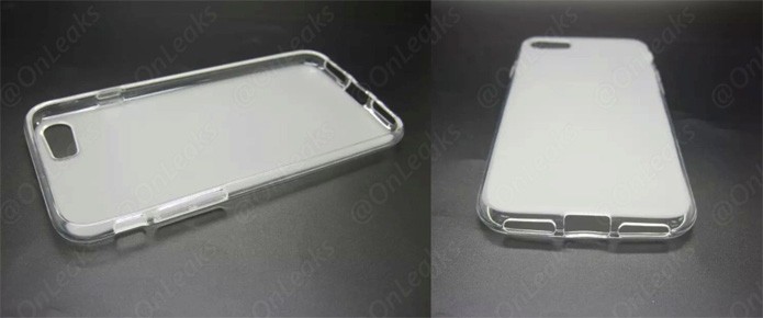 Suposta capa vazada do iPhone 7 indica que aparelho não terá entrada para fones de ouvido (Foto: Reprodução/9to5Mac)