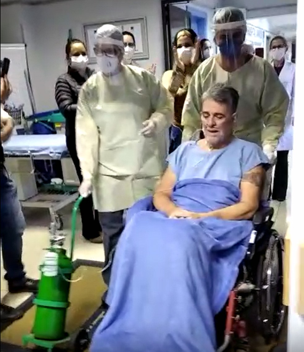 Delegado aposentado Antenor Pavarina recebeu alta da Unidade de Terapia Intensiva nesta sexta-feira (3) &mdash; Foto: Reprodu&ccedil;&atilde;o