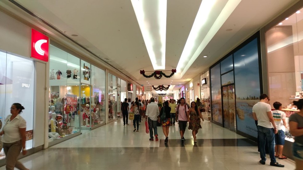 Black Friday vai alterar horário de funcionamento em shoppings de Natal neste final de semana — Foto: Letícia Barreto 