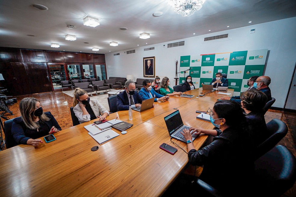 Reunião da Mesa Diretora da Assembleia do RS foi convocada para esta quarta-feira (5) — Foto:  Joel Vargas/Agência ALRS