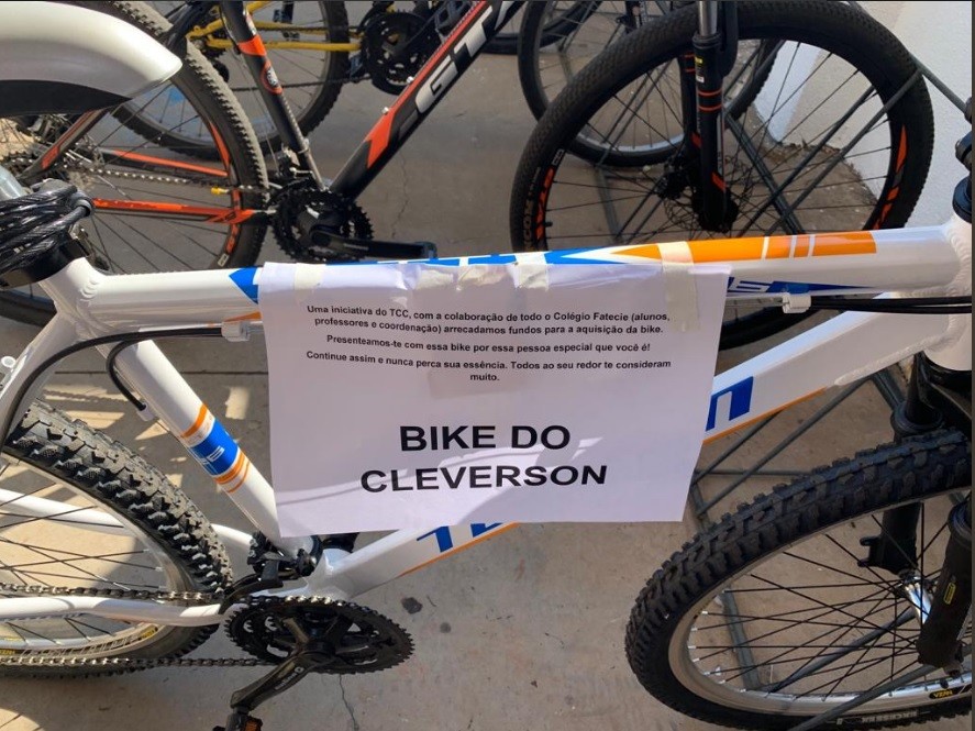 Bike do Cleverson  (Foto: Reprodução)