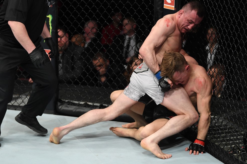 Merab Dvalishvili venceu Brad Katona por pontos no UFC Ottawa â?? Foto: Getty Images