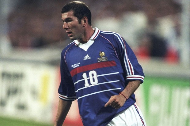 França - Zinedine Zidane 1998 (Foto: Getty Images)