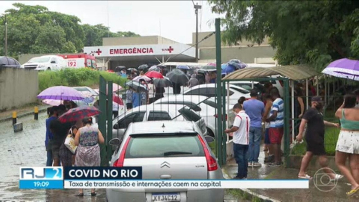 Número de casos de Covid no Rio cai em 45%, mas taxa de transmissibilidade ainda é alta